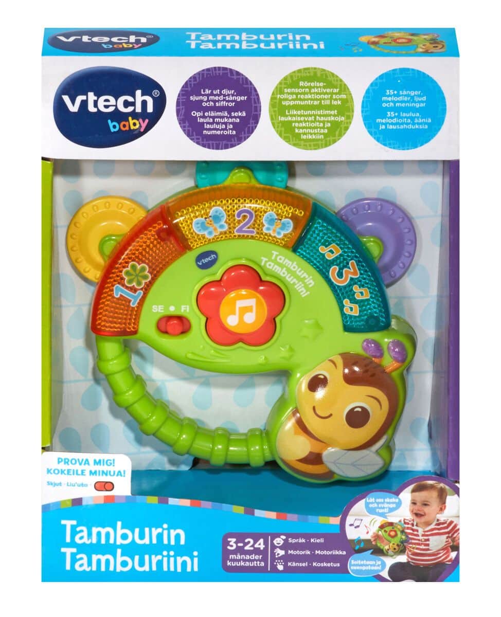 Vtech Baby Tamburiini 3 Vtech Baby Tamburiini