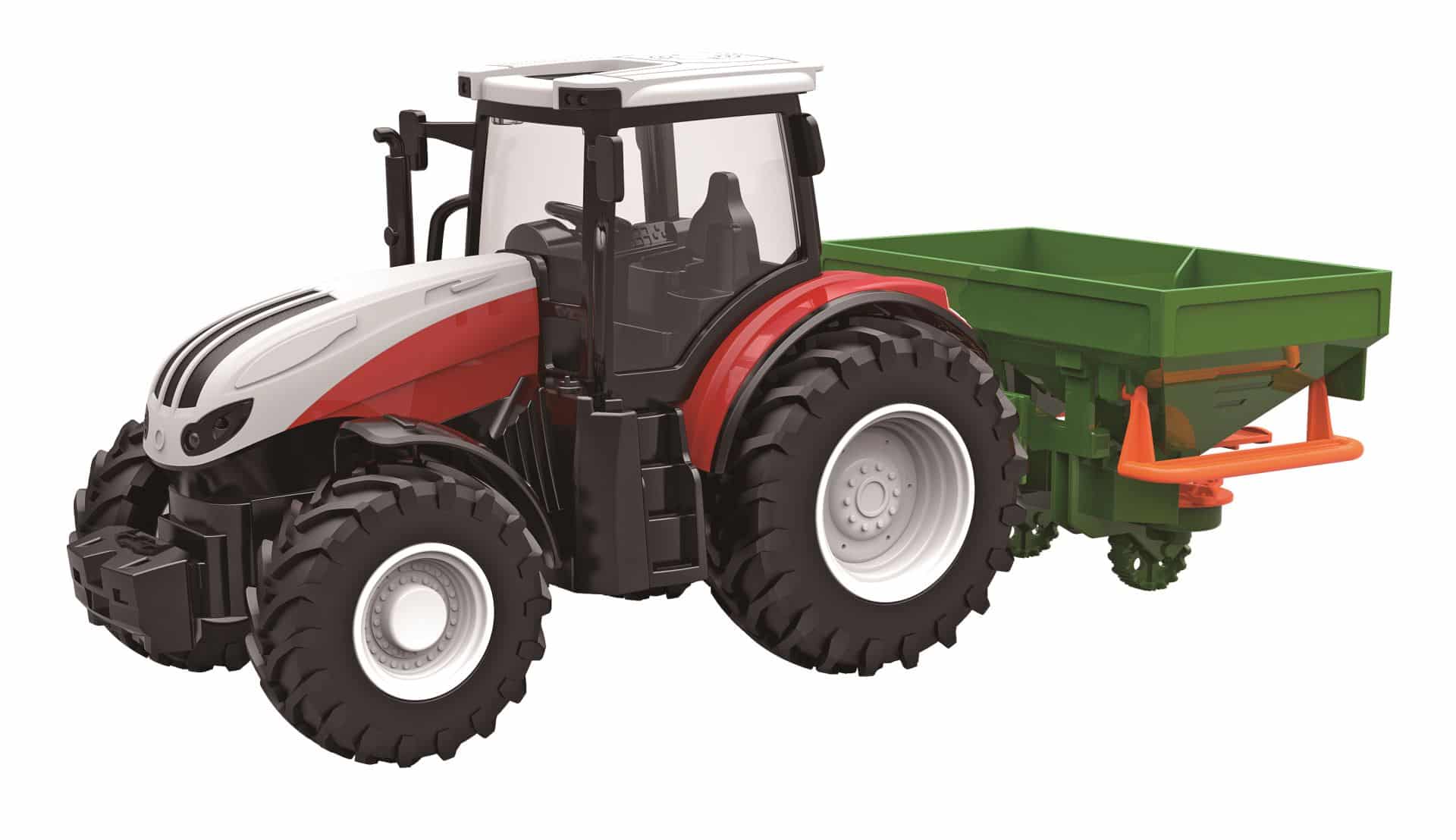 PowerX-kauko-ohjattava traktori, jossa on siemenvaunu 5 PowerX-kauko-ohjattava traktori, jossa on siemenvaunu - Image 5