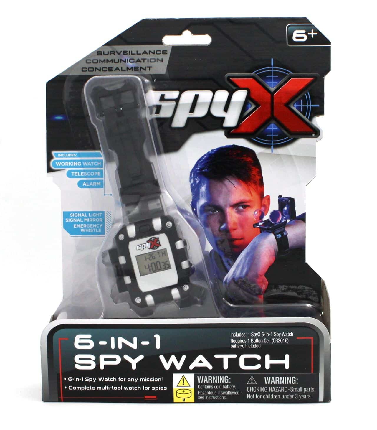 SpyX 6 in 1 Spy Watch 1 SpyX 6 in 1 Spy Watch