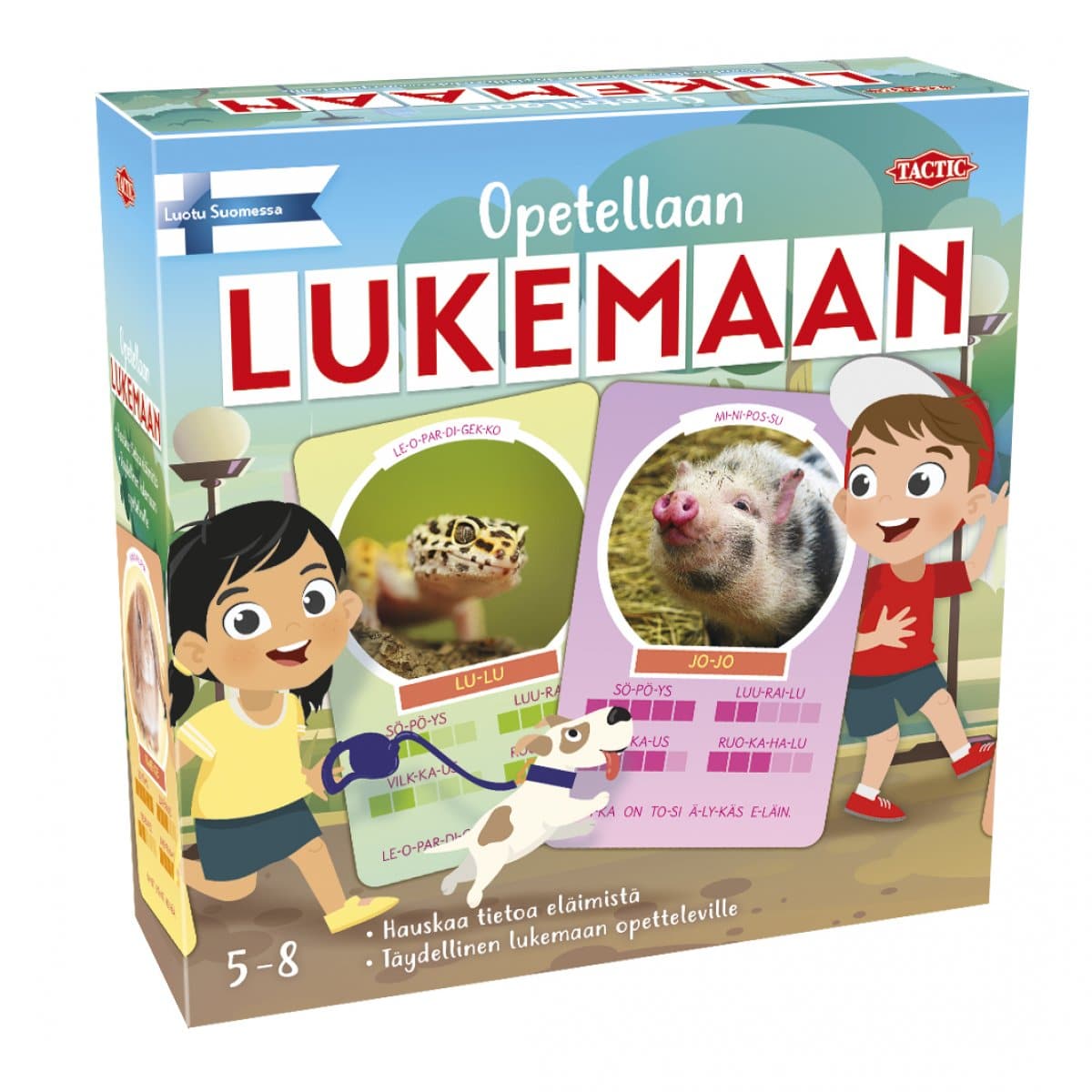 Opetellaan Lukemaan lautapeli 1 opetellaan lukemaan lautapeli