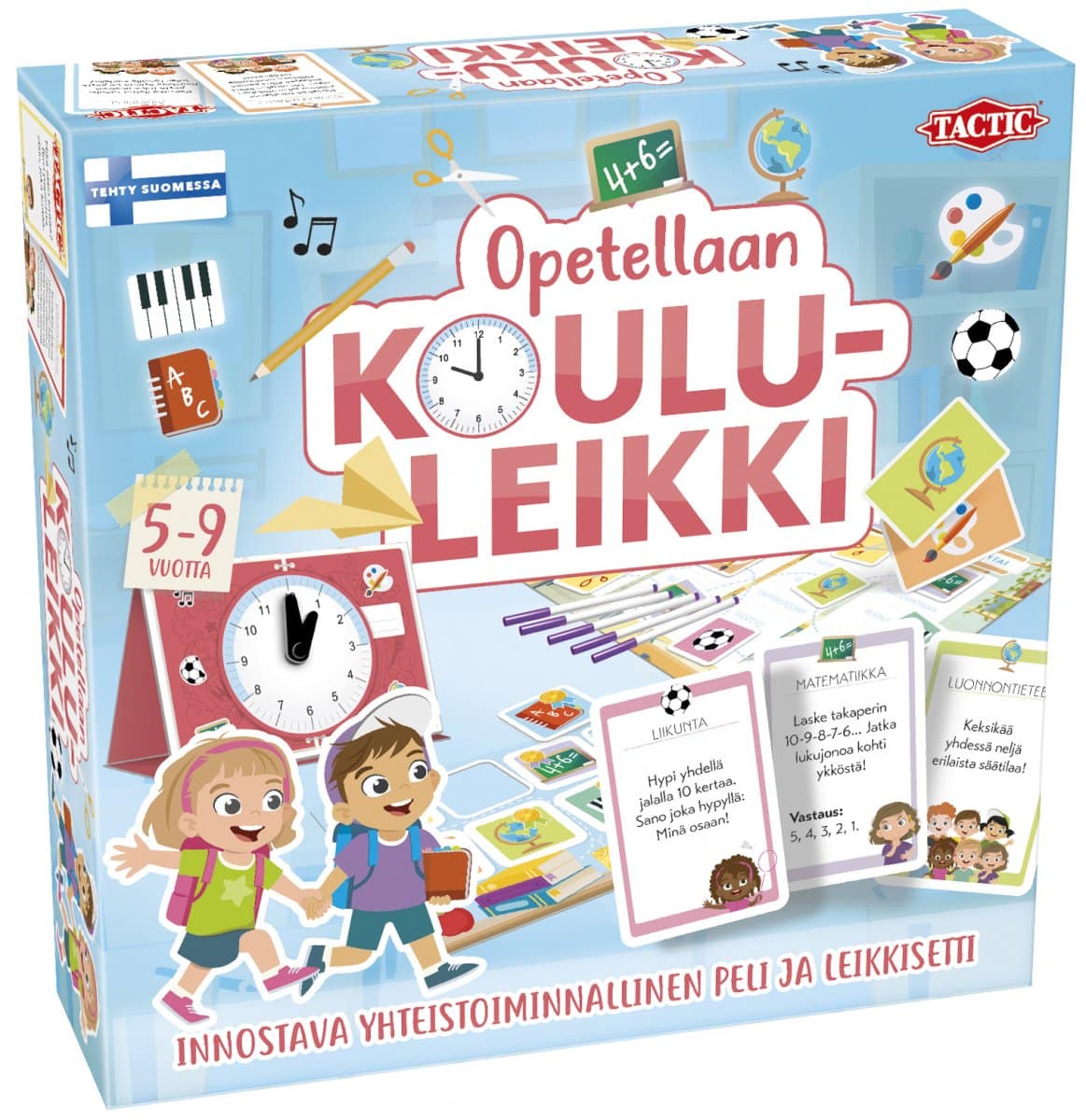 Opetellaan Koululeikki Lautapeli 1 Opetellaan Koululeikki Lautapeli
