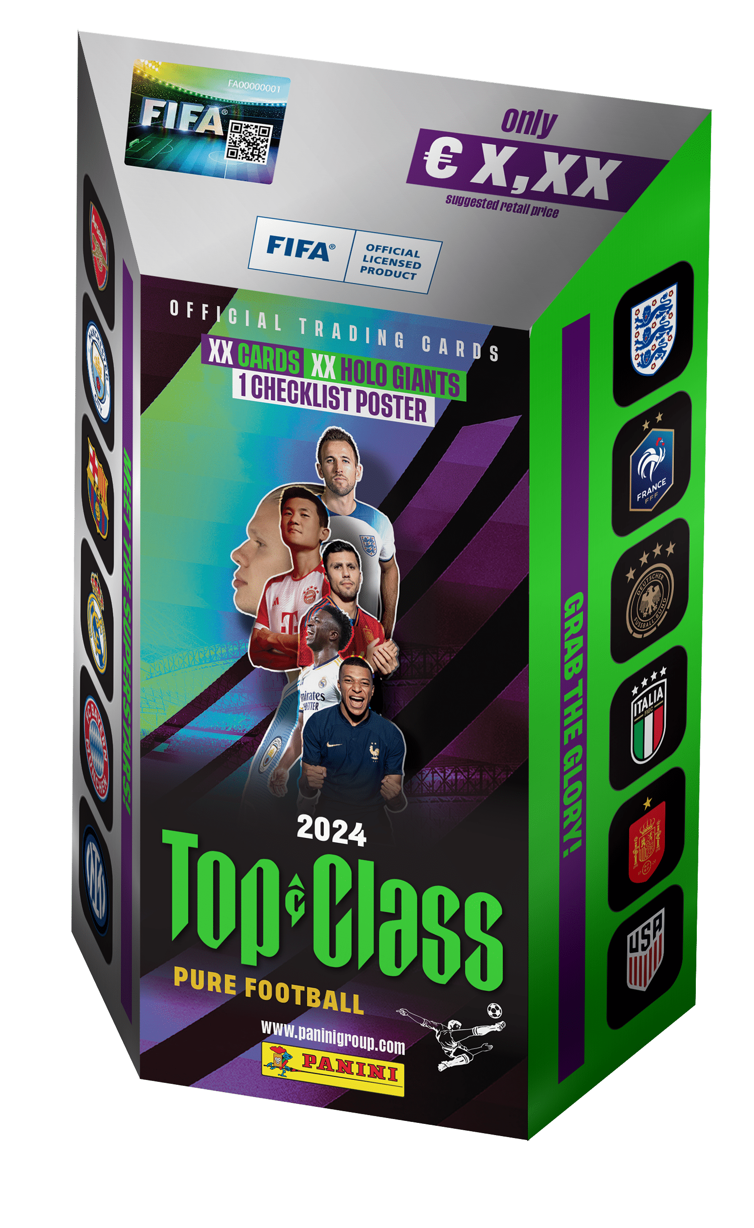 Fifa Top Class 2024 Trading card Blaster Box MASTER 1 Fifa Top Class 2024 Trading card Blaster Box MASTER