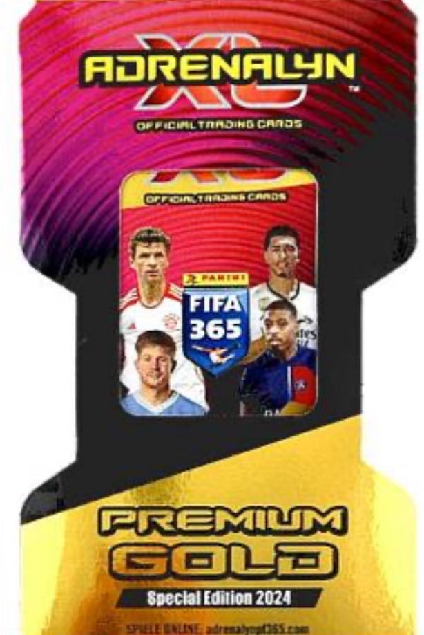 Panini FIFA 365 Adrenalyn XL 2024 Premium Gold Jalkapallo Boosteri 1 Panini FIFA 365 Adrenalyn XL 2024 Premium Gold Jalkapallo Boosteri