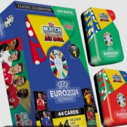 Match Attax Mega Tin jalkapallokortit Euro 2024