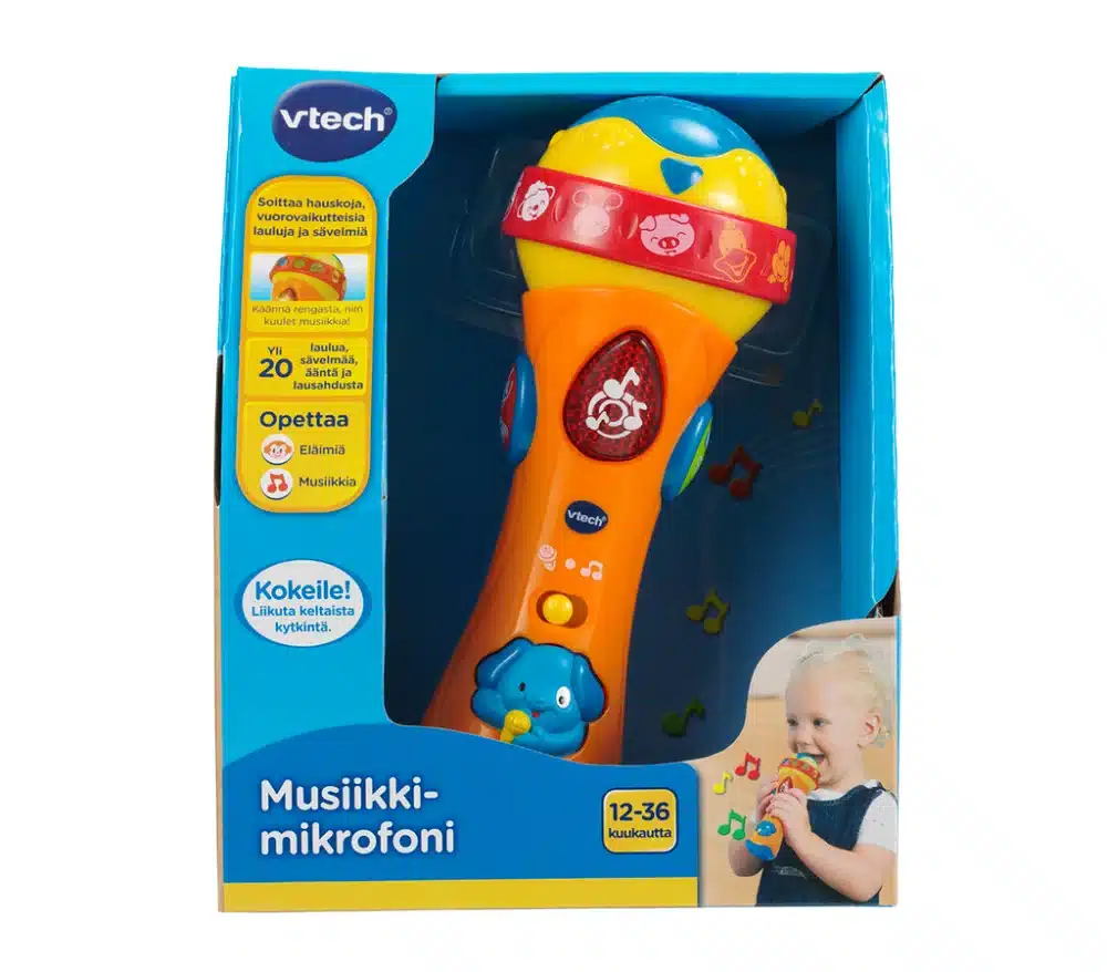 Vtech Baby musiikki-mikrofoni 1 Vtech Baby musiikki-mikrofoni