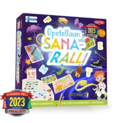 Tactic Opetellaan Sanaralli lautapeli