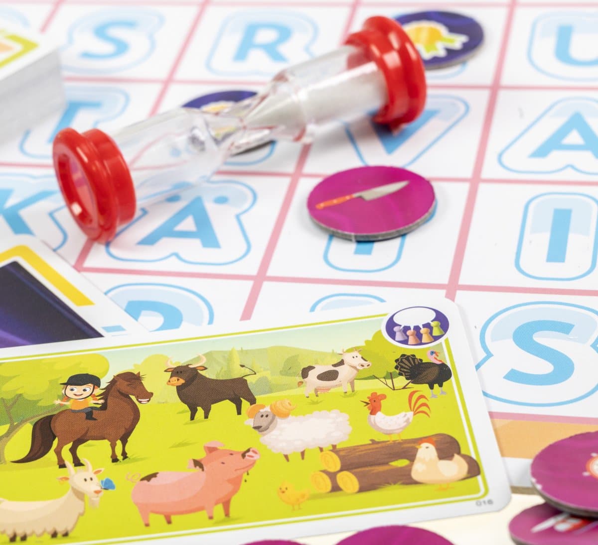 Tactic Opetellaan Sanaralli lautapeli 3 Tactic Opetellaan Sanaralli lautapeli