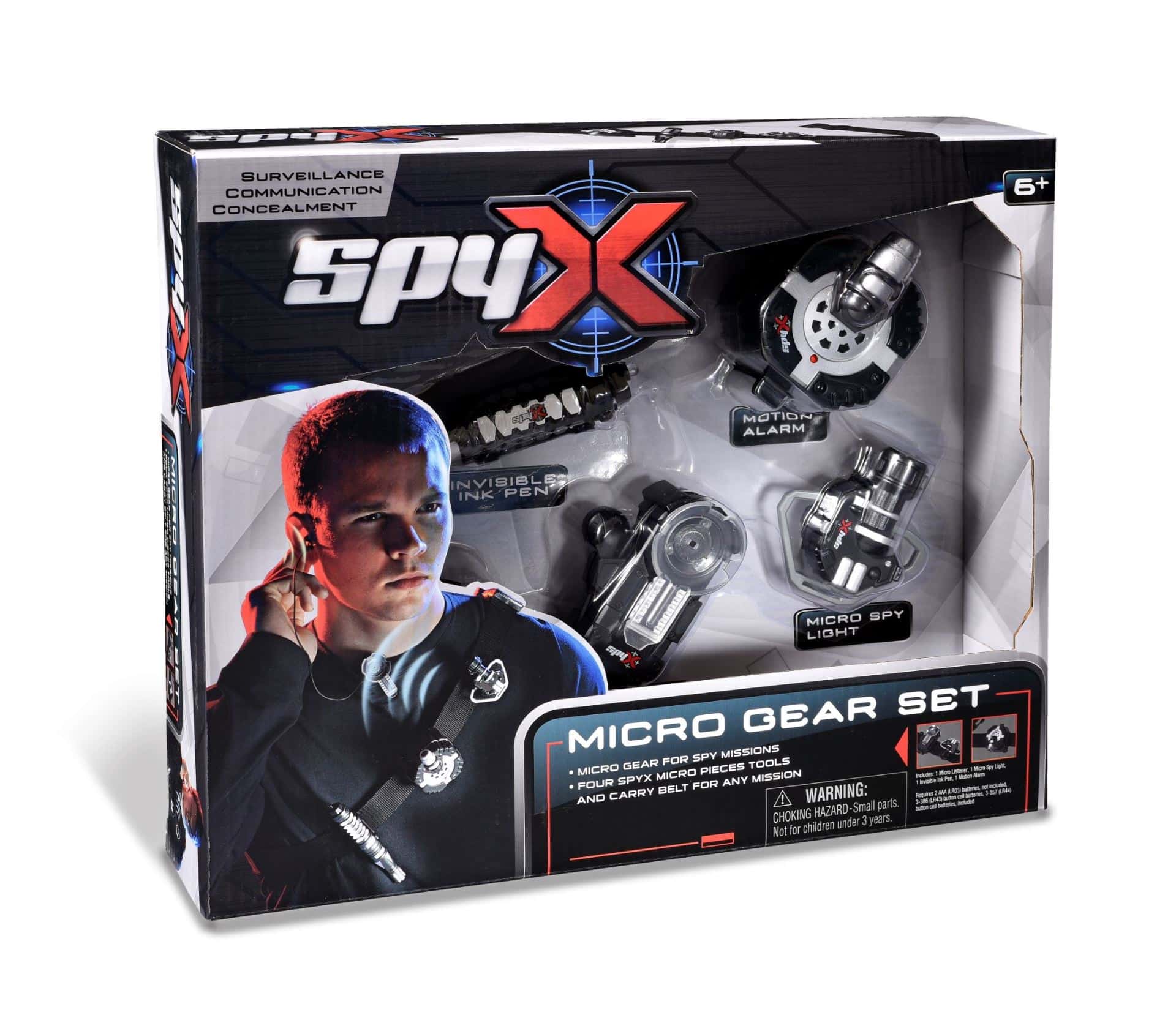 SpyX Micro Gear Set vakoilusetti 1 SpyX Micro Gear Set vakoilusetti-muksumassi.fi