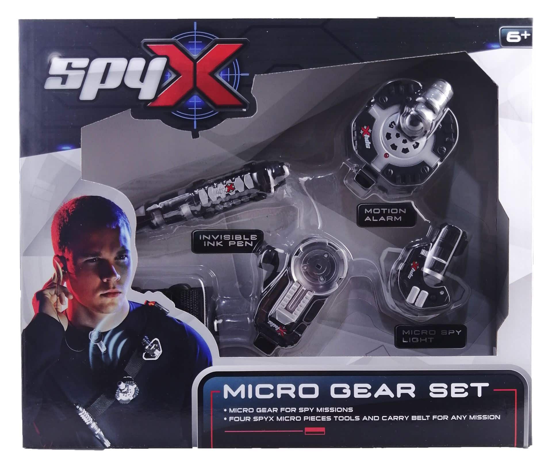 SpyX Micro Gear Set vakoilusetti 2 SpyX Micro Gear Set vakoilusetti