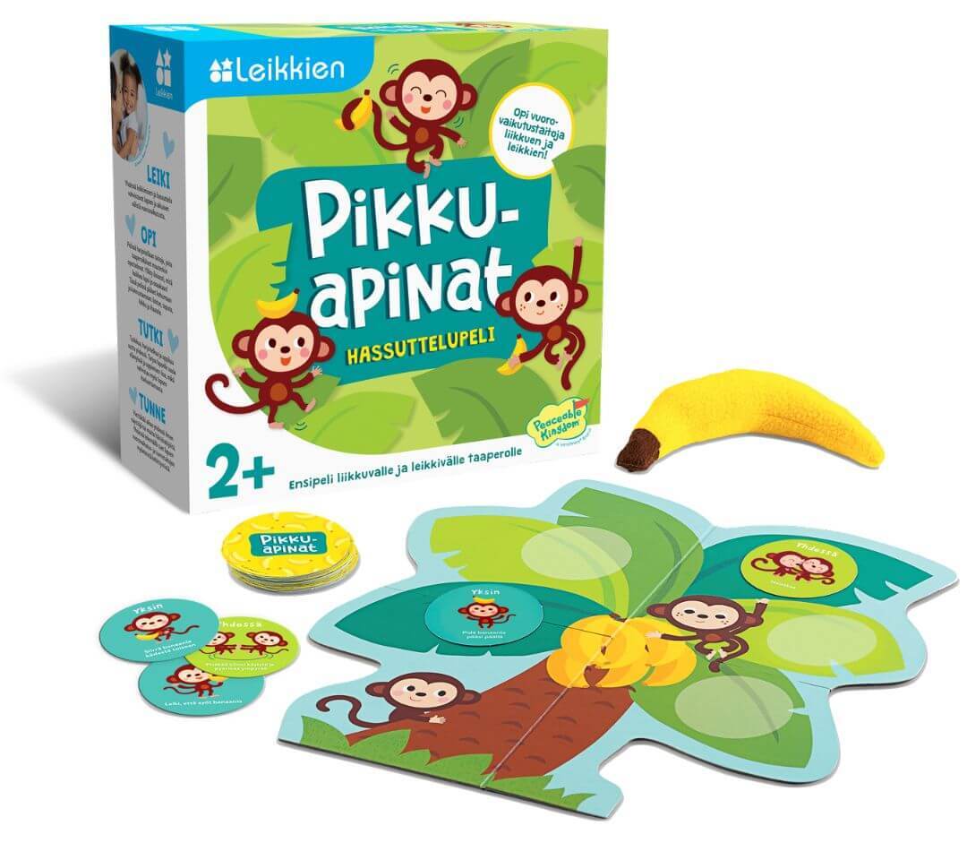 Pikku-apinat Hassuttelupeli Vuoden lastenpeli 2024 1 Pikku-apinat Hassuttelupeli Vuoden lastenpeli 2024