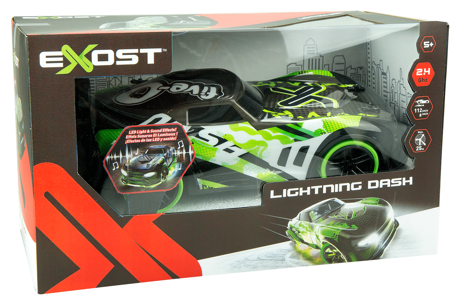 EXOST Lighting Dash Radio-ohjattava auto 2 EXOST Lighting Dash Radio-ohjattava auto