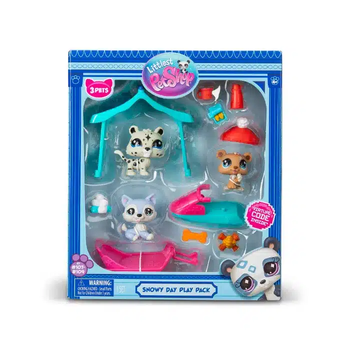 Littlest Pet Shop Snowy Day Play lemmikit 1 Littlest Pet Shop Snowy Day Play