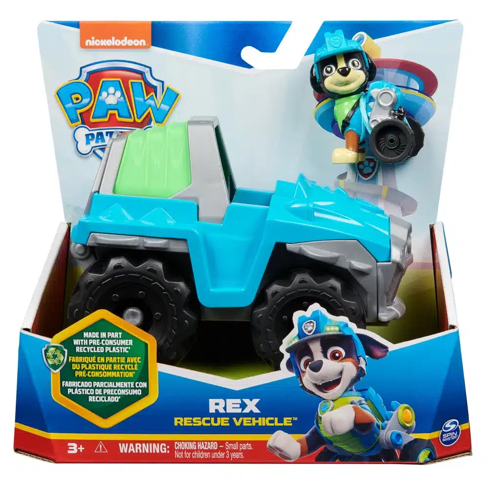 Paw Patrol Ryhmä Hau Ajoneuvo Rex 1 Paw Patrol Ryhmä Hau Ajoneuvo Rex