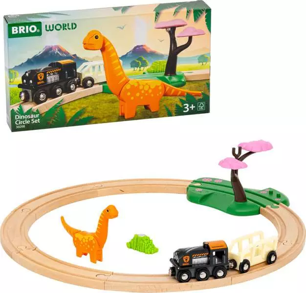 Brio Dinosaurus ympyräratasetti 2 Brio Dinosaurus ympyräratasetti