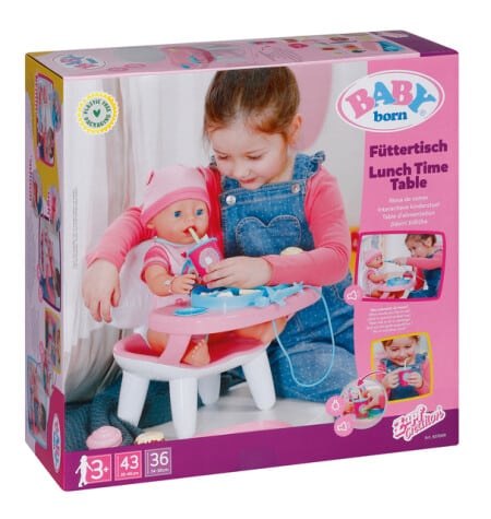 BABY born lounaspöytä 1 BABY born lounaspöytä-muksumassi.fi