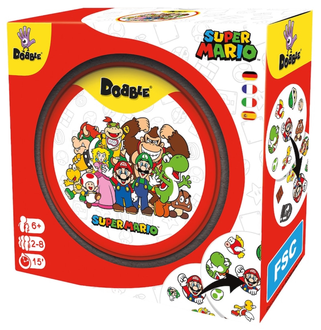 Super Mario Dobble -peli 1 Super Mario Dobble-muksumassi.fi