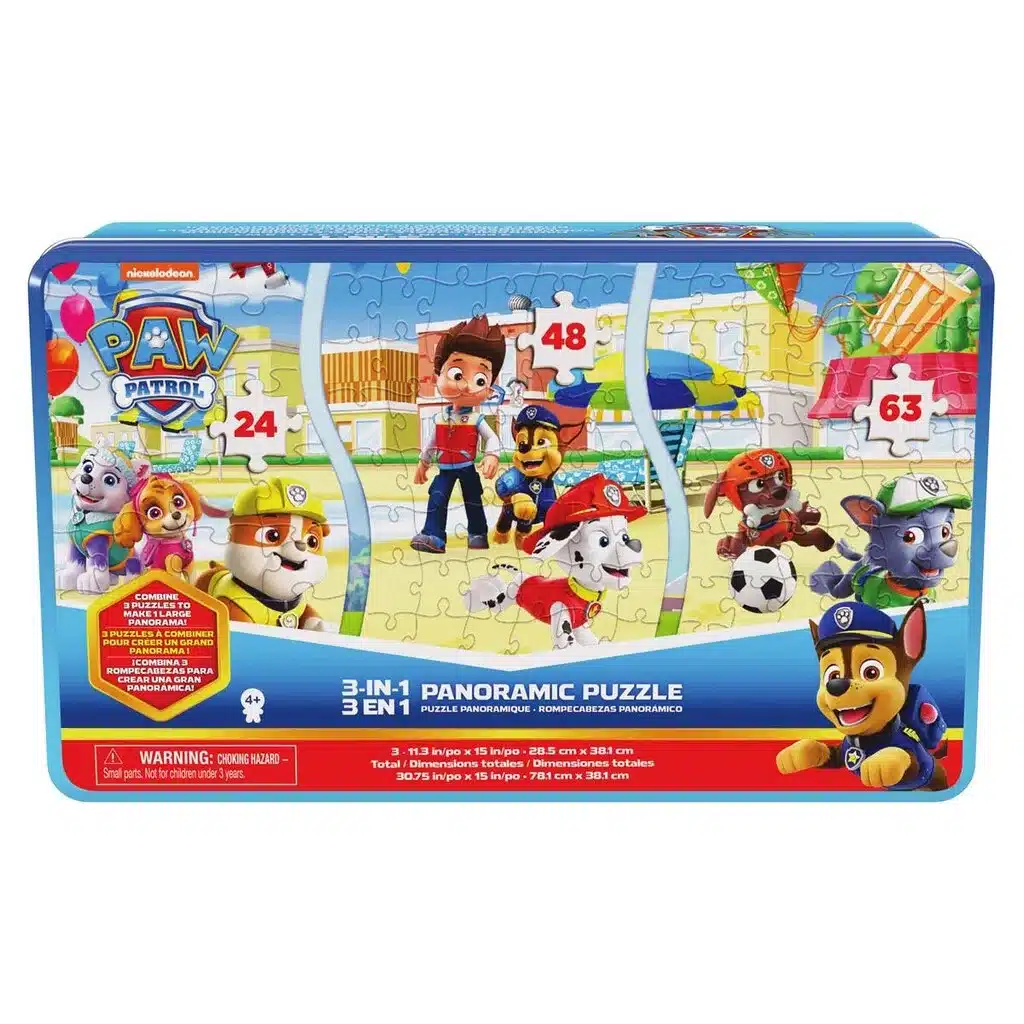 Paw Patrol Panoramic Puzzle 3 in 1 2 Paw Patrol Panoramic Puzzle 3 in 1