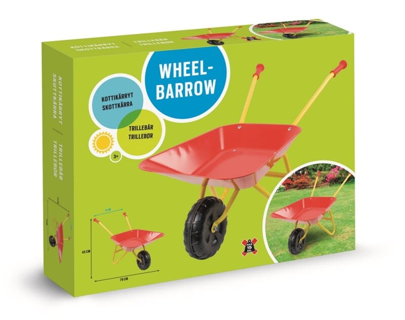 Happy Summer punaiset kottikärryt 3 Happy Summer punaiset kottikärryt