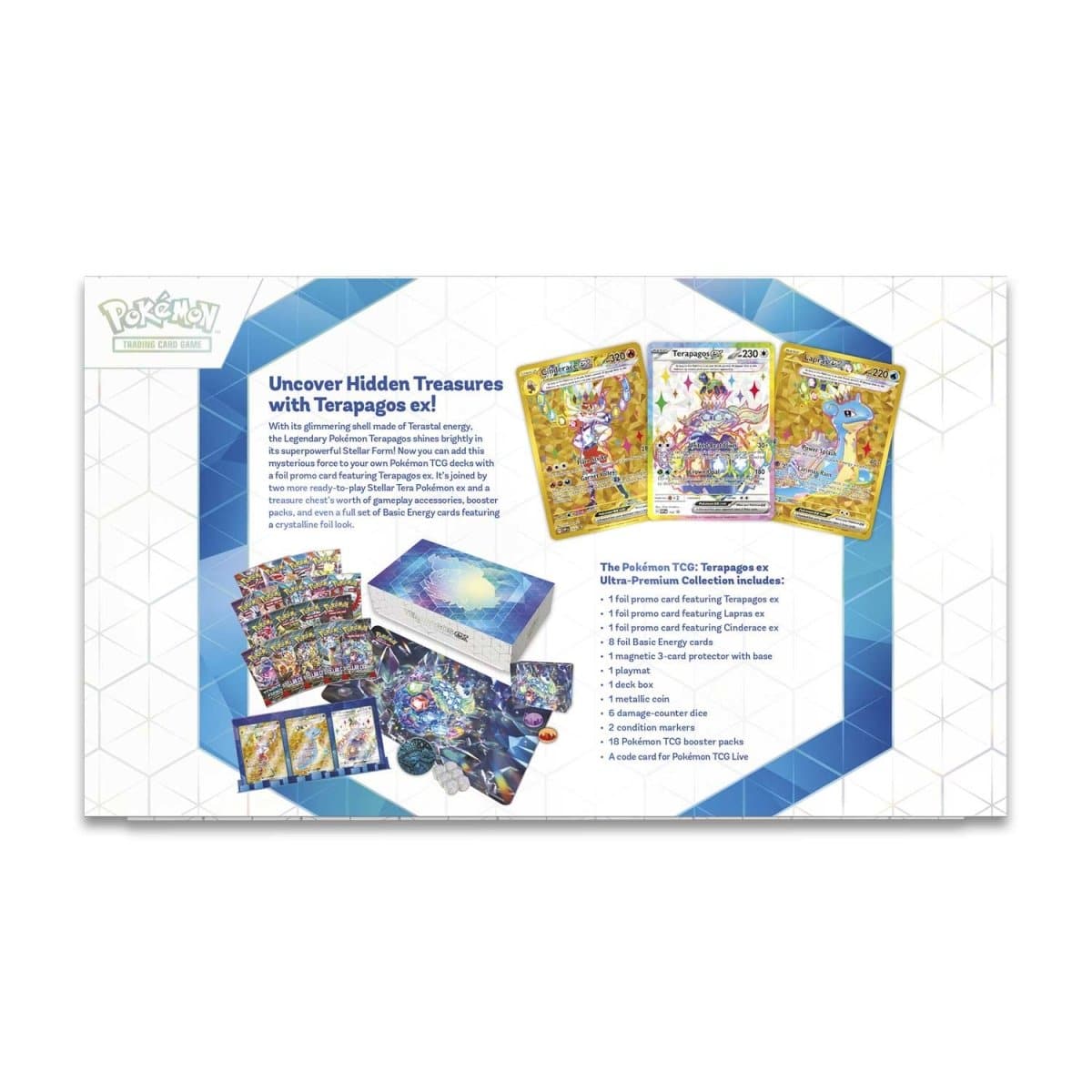Pokémon TCG: Terapagos ex Ultra-Premium Collection 5 Pokémon TCG: Terapagos ex Ultra-Premium Collection