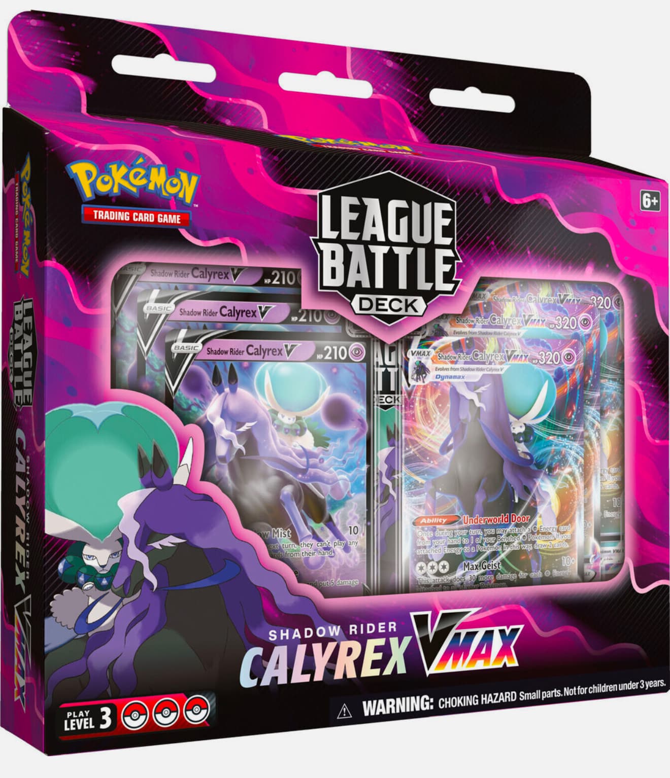 Pokémon TCG: Shadow Rider Calyrex VMAX League Battle Deck -Lahjapakkaus 1 Shadow Rider Calyrex VMAX League Battle Deck-muksumassi.fi