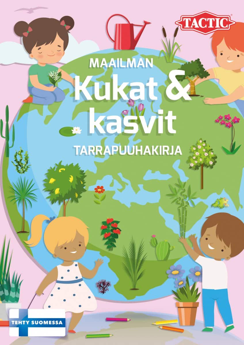 Maailman Kukat & kasvit Tarrapuuhakirja 1 Maailman Kukat & kasvit Tarrapuuhakirja-muksumassi.fi