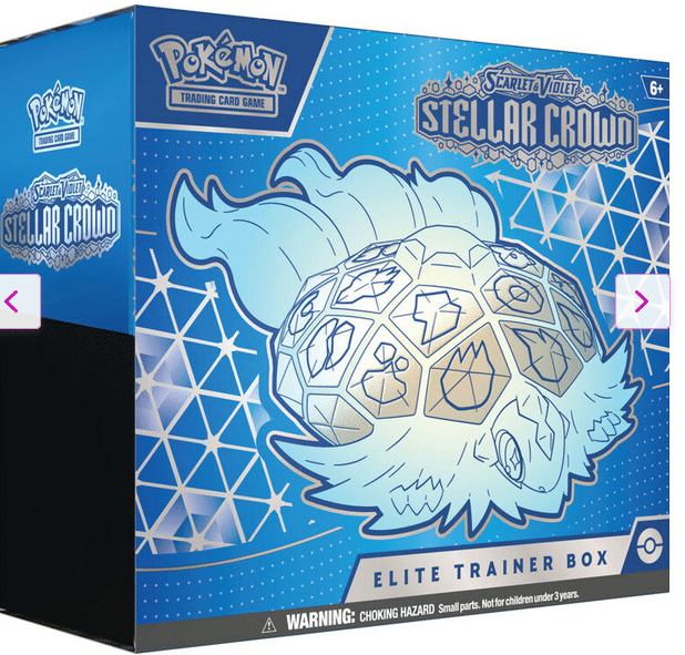 Pokémon Scarlet & Violet-Stellar Crown Elite Trainer Box 1 Pokémon Scarlet & Violet-Stellar Crown Elite Trainer Box -muksumassi.fi