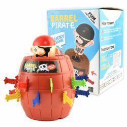 Barrel Pirate Pop Up Peli-muksumassi.fi