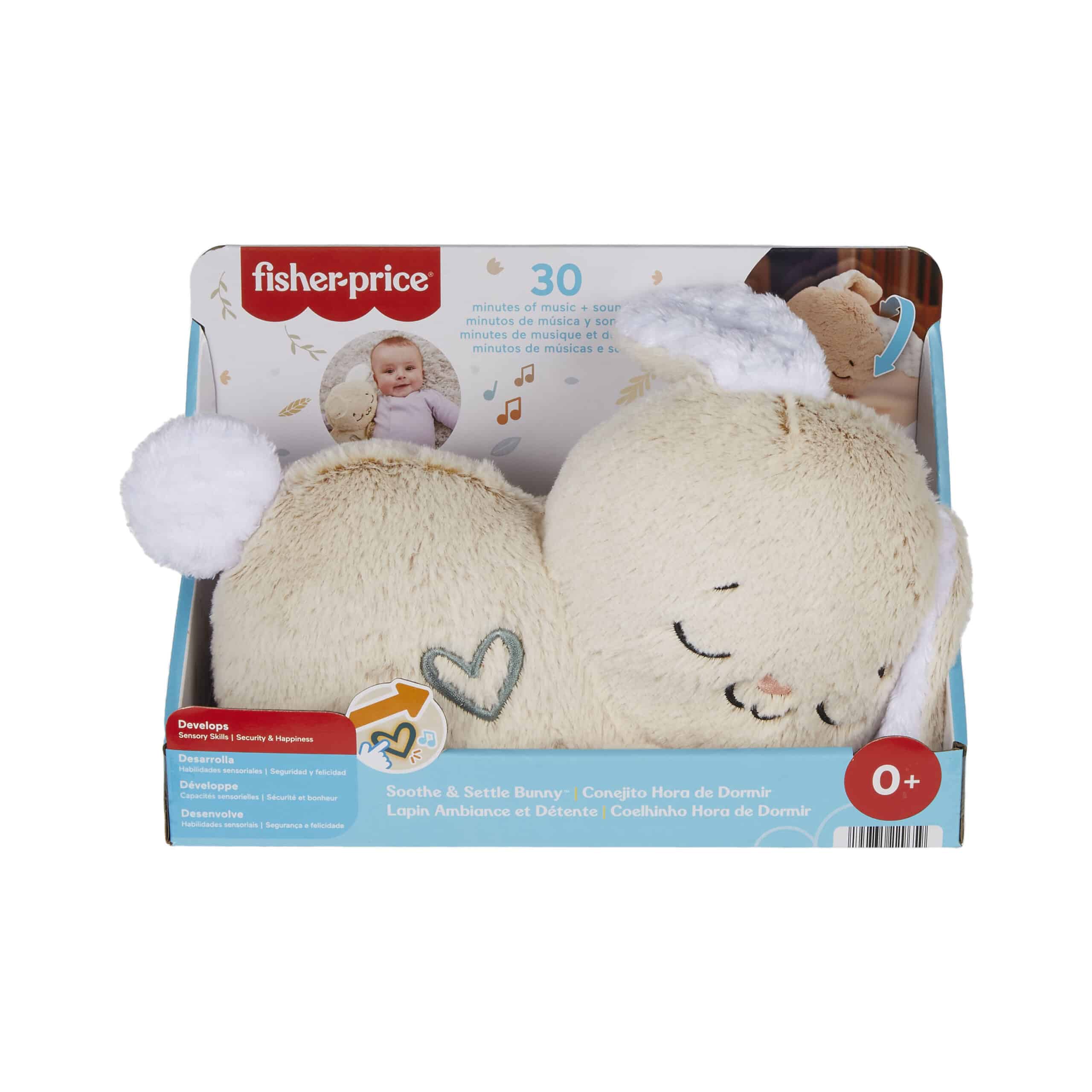 Fisher Price Soothe & Settle Bunny Pupu 1 Fisher Price Soothe & Settle Bunny Pupu-muksumassi.fi