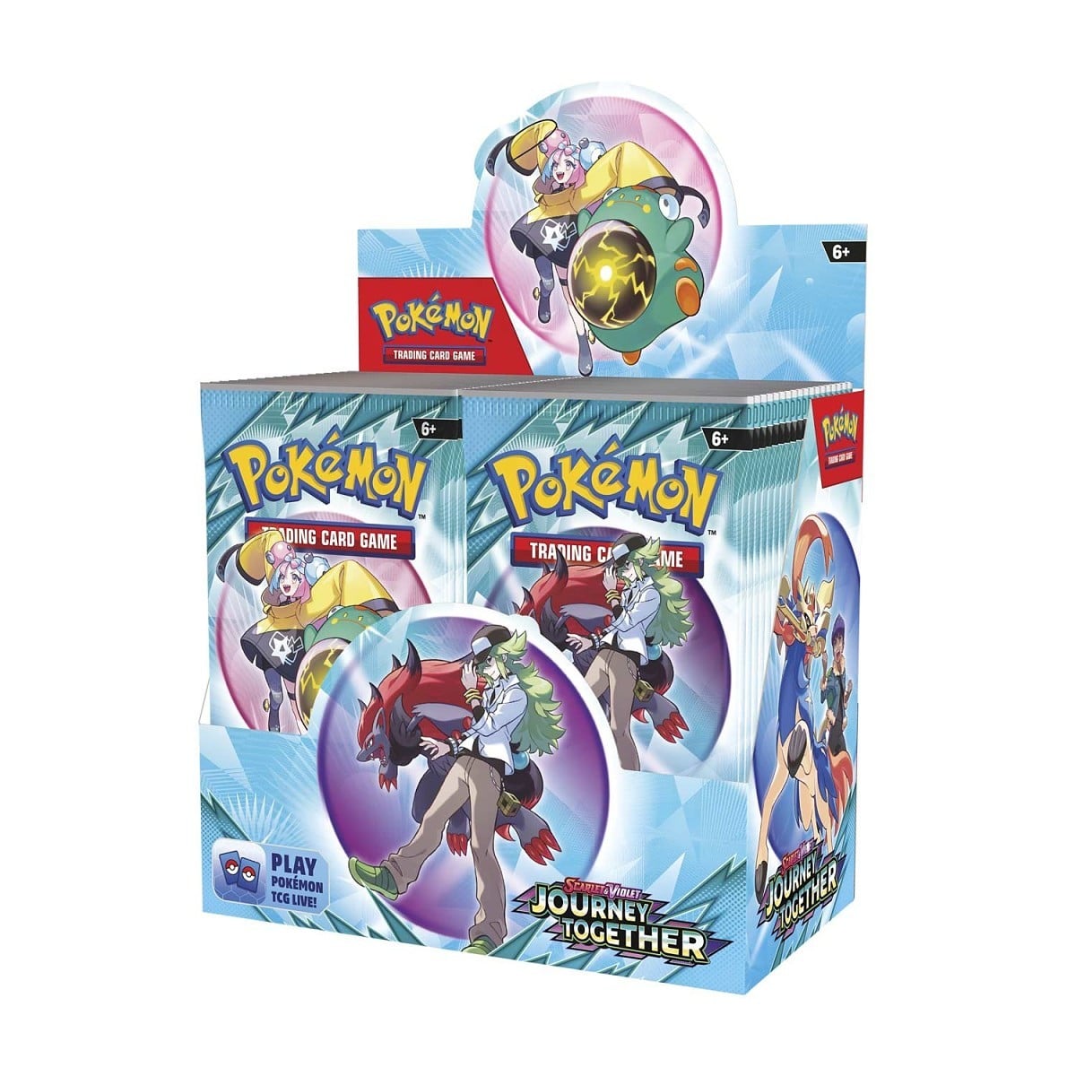 Pokémon TCG Scarlet & Violet Journey Together Enhanced keräilykortti-boosteri 1 Pokémon TCG: Scarlet & Violet-Journey Together Enhanced-muksumassi.fi