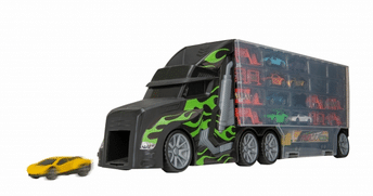 TEAMSTERZ Metro City Autonkuljetusauto ja 8 metalliautoa 3 TEAMSTERZ Metro City Autonkuljetusauto ja 8 metalliautoa