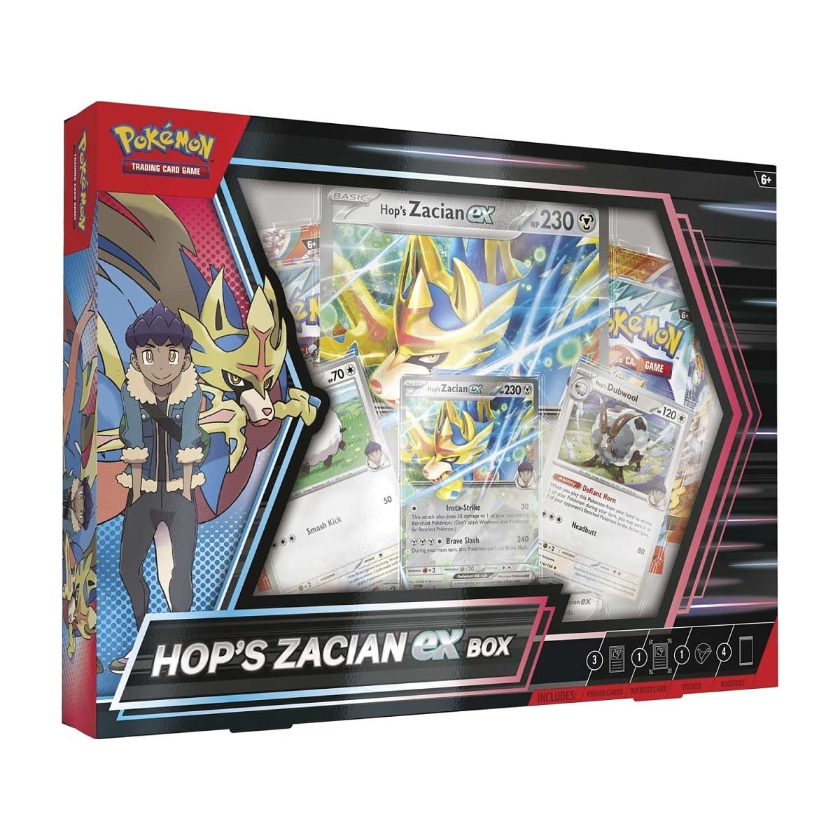 The Pokémon TCG Hop’s Zacian ex Box lahjapakkaus 1 The Pokémon TCG Hop’s Zacian ex Box lahjapakkaus-muksumassi.fi