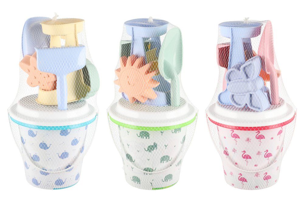 Hiekkalelut ämpärissä lajitelma 1 Hiekkalelut ämpärissä lajitelma-muksumassi.fi