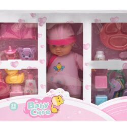 Nukke 30 cm ja tarvikkeet 16 kpl-muksumassi.fi