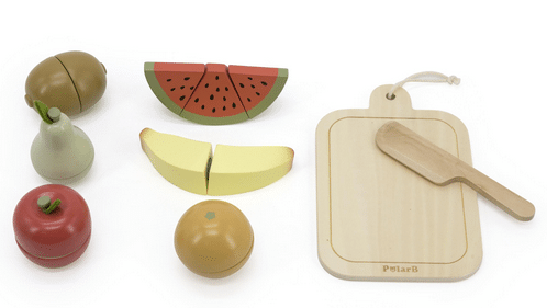 PolarB Puiset leikattavat hedelmät 1 PolarB Puiset leikattavat hedelmät-muksumassi.fi