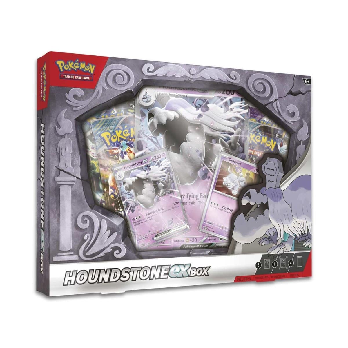 Pokémon TCG Houndstone ex Box lahjapakkaus 1 Pokémon TCG Houndstone ex Box lahjapakkaus-muksumassi.fi