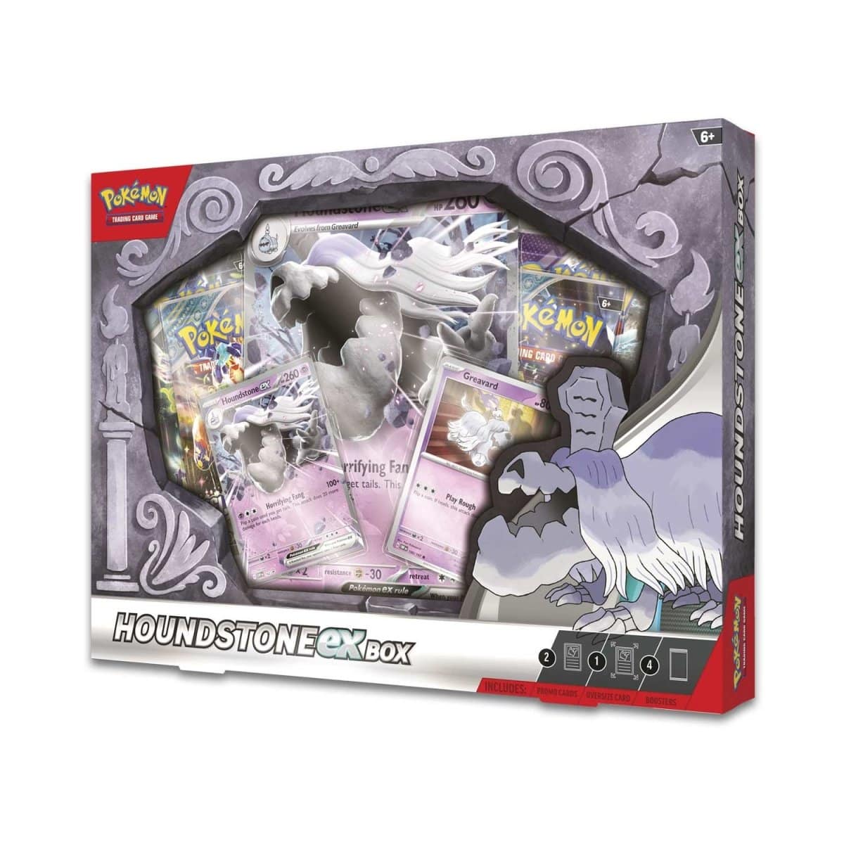 Pokémon TCG Houndstone ex Box lahjapakkaus 2 Pokémon TCG Houndstone ex Box lahjapakkaus
