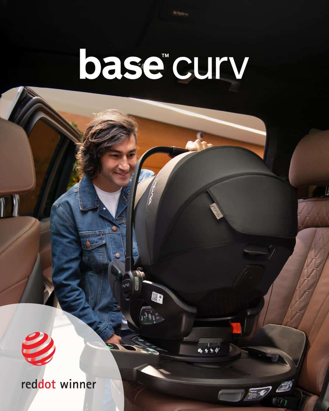 Nuna BASE curv -telakka 2 Nuna Base Curv jalusta