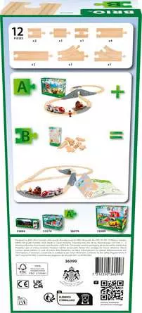 Brio kiskojen aloituspakkaus junarataan 4 Brio kiskojen aloituspakkaus junarataan - Image 4