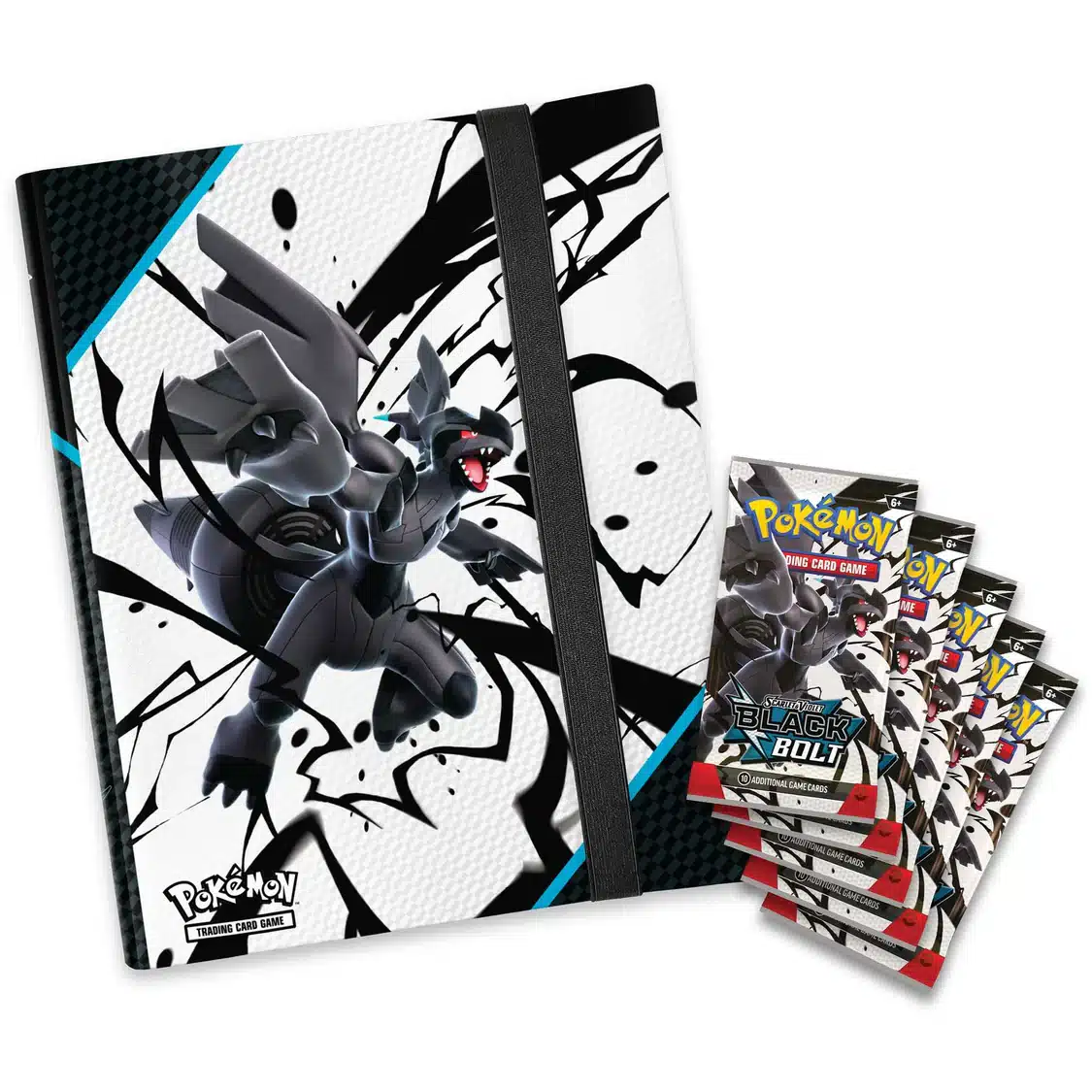 Pokémon TCG: Scarlet & Violet 10.5 - Black Bolt - Binder Collection Zekrom Lahjapakkaus 2 Pokémon TCG: Scarlet & Violet 10.5 - Black Bolt - Binder Collection Zekrom Lahjapakkaus - Image 2