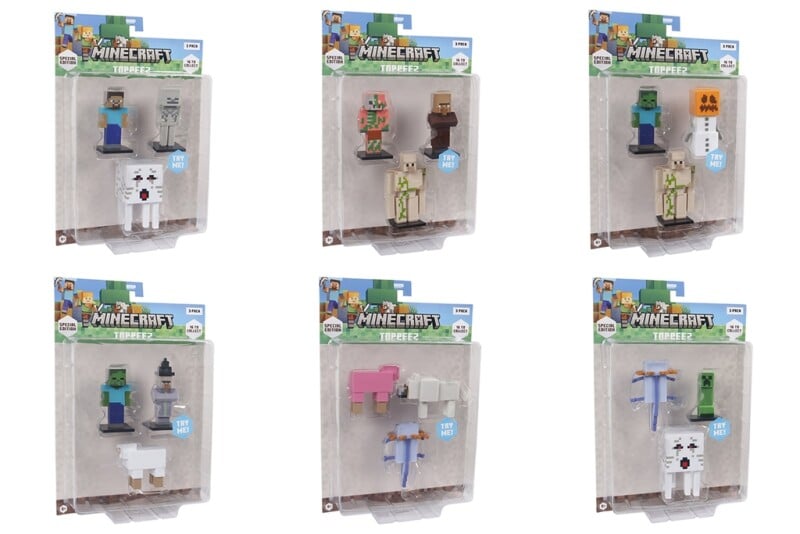 Minecraft 3D Special Edition figuuri 3 kpl 1 Minecraft 3D Special Edition figuuri 3 kpl-muksumassi.fi