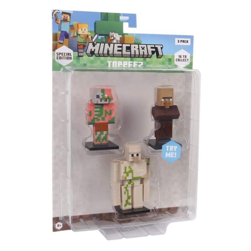 Minecraft 3D Special Edition figuuri 3 kpl 3 Minecraft 3D Special Edition figuuri 3 kpl-muksumassi.fi