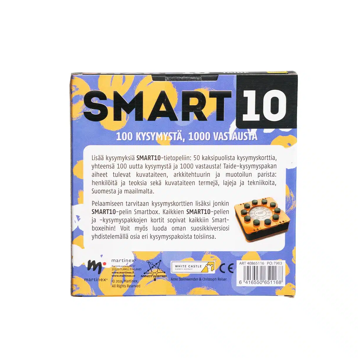 Smart10 -lisäkysymykset Taide 2 Smart10 -lisäkysymykset Taide-muksumassi.fi