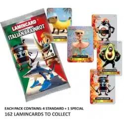 Italian Brainrot Collectible Cards 5 Pack Asst.-muksumassi.fi
