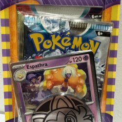 Pokemon TCG keräilykortti blisteri Espathra-muksumassi.fi