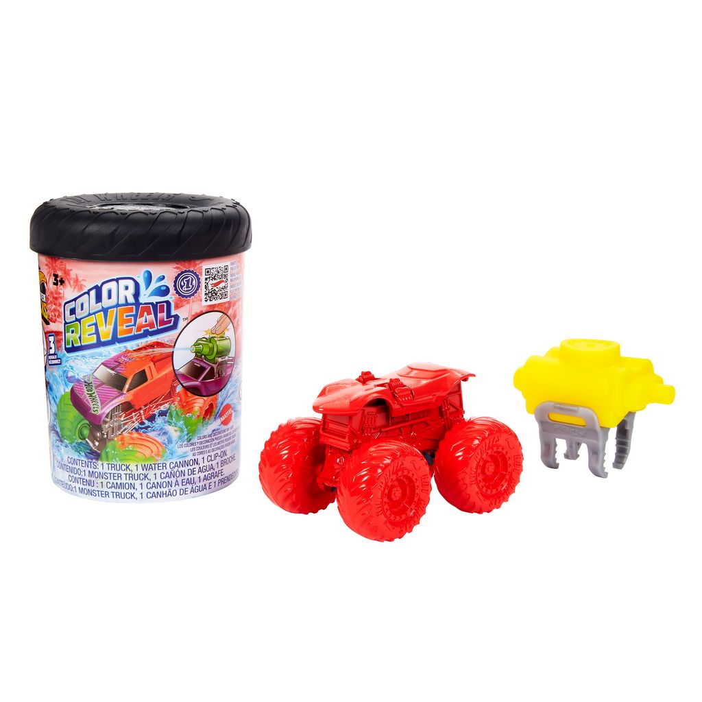 Hot Wheels Monster Trucks Color Reveal 3 Hot Wheels Monster Trucks Color Reveal - Image 3