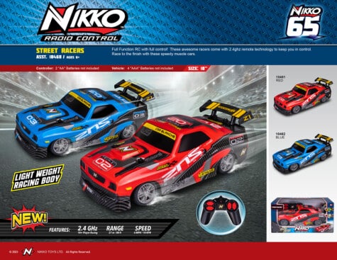 Nikko Street Racer RC-auto punainen 4 Nikko Street Racer RC-auto punainen - Image 4