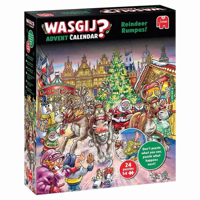 Wasgij? Joulukalenteri Reindeer Rumpus! 2025 1 Wasgij? Joulukalenteri Reindeer Rumpus! 2025