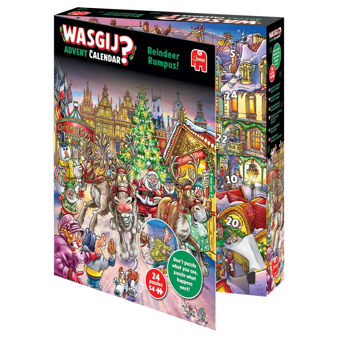 Wasgij? Joulukalenteri Reindeer Rumpus! 2025 3 Wasgij? Joulukalenteri Reindeer Rumpus!-muksumassi.fi