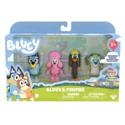 BLUEY S3 FIGURE 4PK - FRIENDS-muksumassi.fi