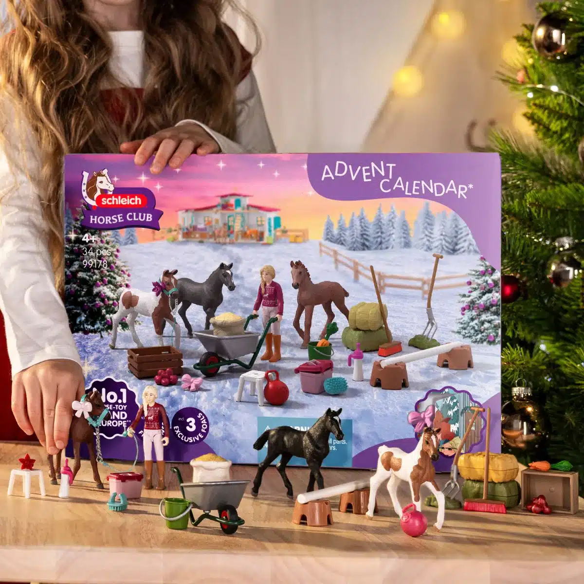 Schleich Advent Calendar Horse Club 2025 2 Schleich Advent Calendar Horse Club 2025 - Image 2